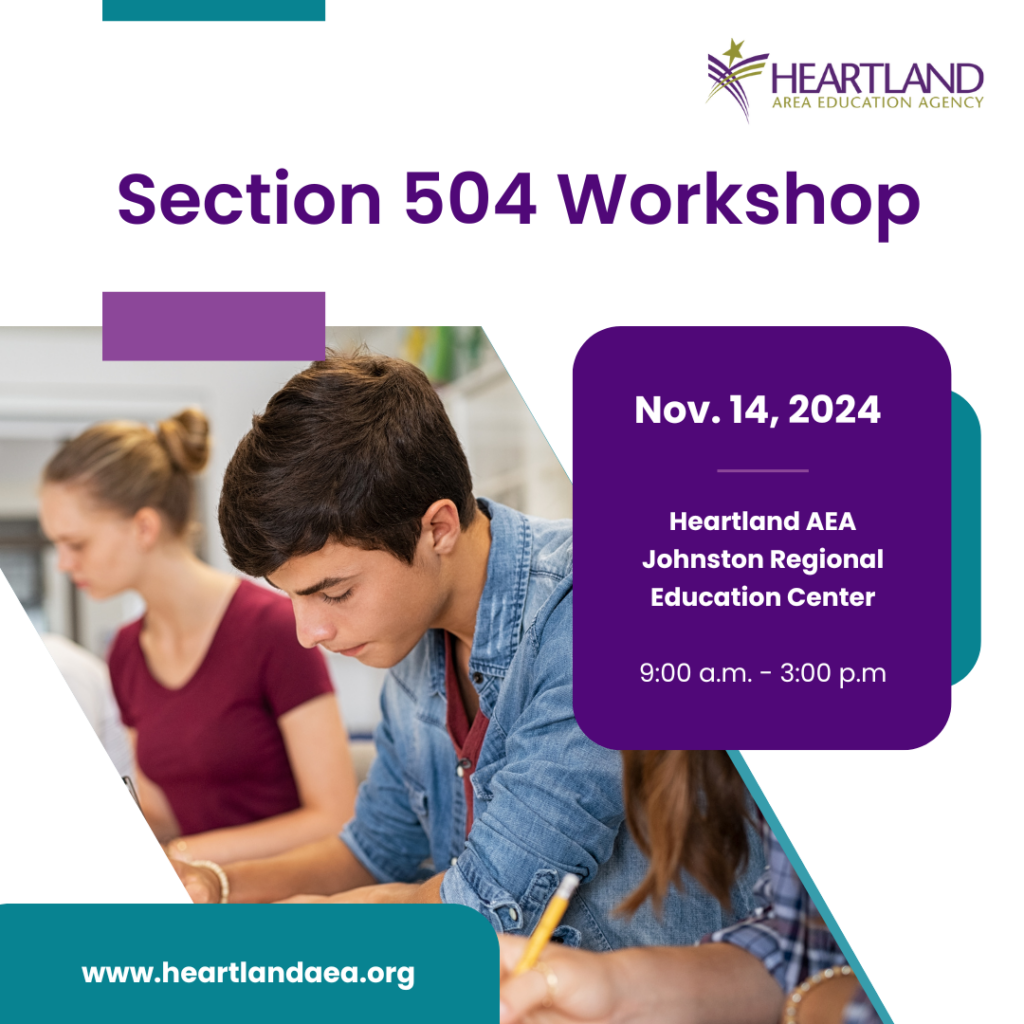 Section 504 Workshop graphic